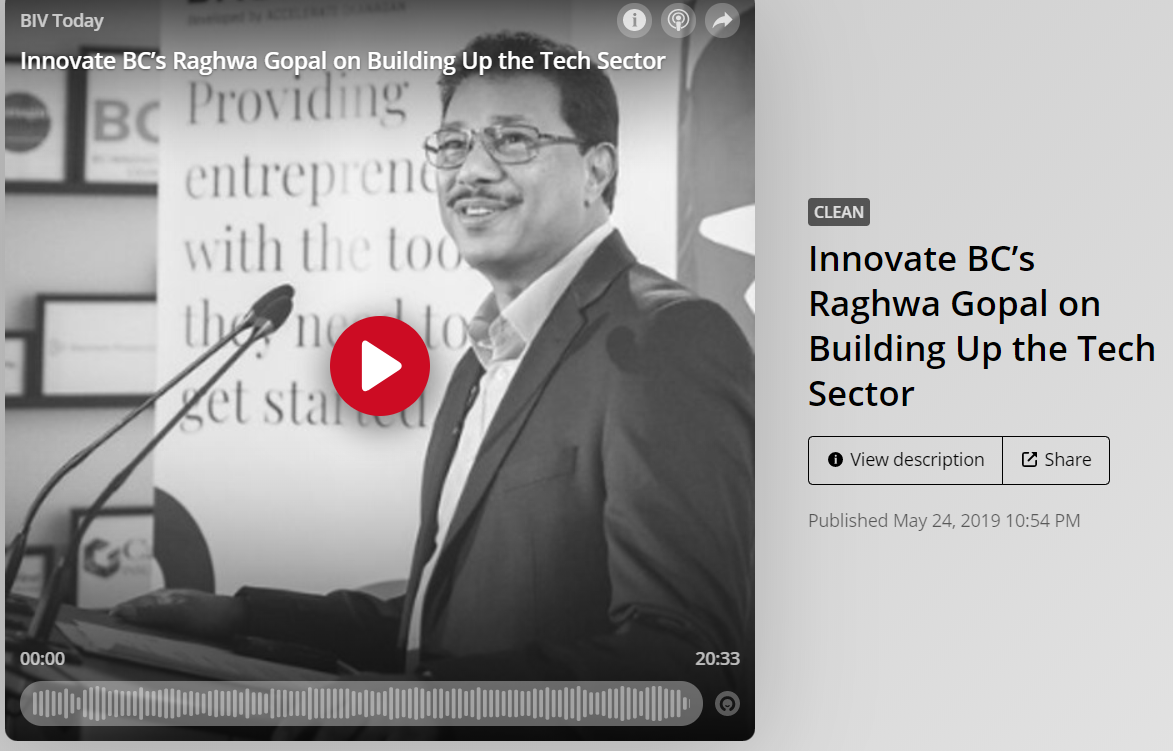 Innovate BC’s Raghwa Gopal on Building Up the Tech Sector